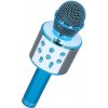 WSTER WS 858 Karaoke bluetooth mikrofon Modrá