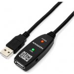 Axagon ADR-205, USB 2.0 A-M na A-F aktivní prodlužovací / repeater, 5m – Zbozi.Blesk.cz