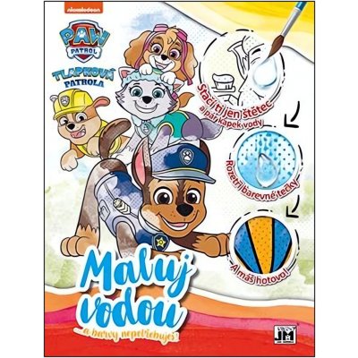 Vodová omalovánka Tlapková patrola A4 – Zboží Živě