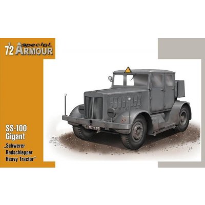 Special Hobby SS 100 Gigant Schwerer Radschlepper/Heavy Tra 1:72 – Zbozi.Blesk.cz