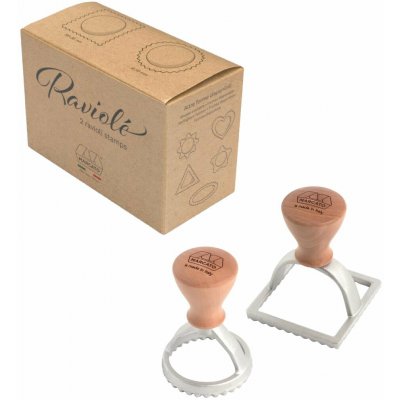 Marcato Ravioli Cutters Classic Sada vykrajovátek na ravioli / sušenky Round + Square – Hledejceny.cz