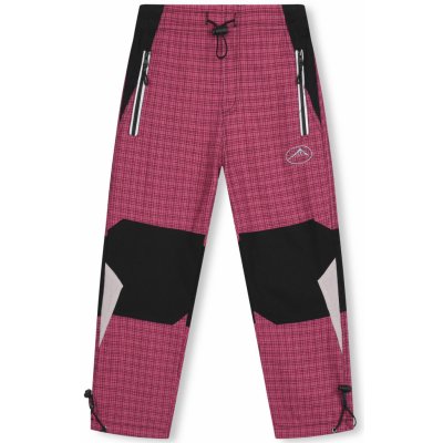 Kugo FK7602 Dívčí outdoorové plátěné kalhoty fuchsiové – Zboží Mobilmania