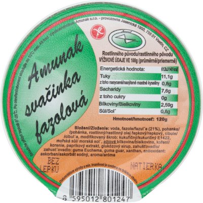 Country Life Svačinka fazolová 120 g AMUNAK 120 g – Zboží Mobilmania