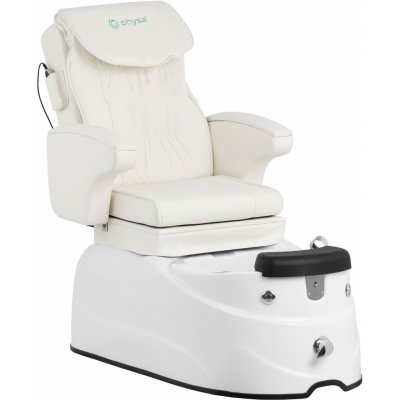 physa PHY PSC 01 elektrické pedikérské křeslo s vaničkou na nohy 105 W 150 kg bílé masáž zad – Zboží Dáma