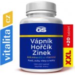 GS Vápník hořčík zinek 130+20 kapslí – Hledejceny.cz