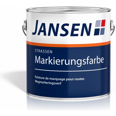 Jansen Barva na silniční značení 2,5 l bílá – Hledejceny.cz