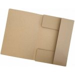 HIT Office Pap.desky se třemi chlopněmi A4 hnědé 1 ks – Sleviste.cz