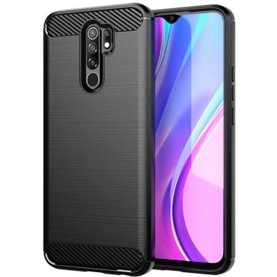 Pouzdro Forcell CARBON pro Xiaomi Redmi 9, černé