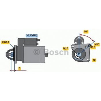 BOSCH Startér BO 0986020131