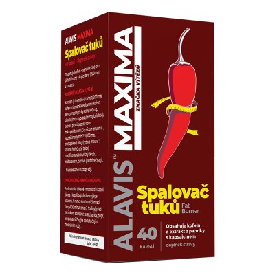 ALAVIS MAXIMA Spalovač tuků 40 kapslí – Zboží Dáma