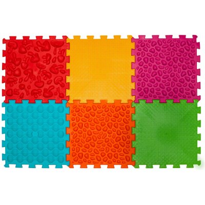 Ortek Masážní podložka 6 prvků Měkká – Zbozi.Blesk.cz