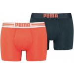 Puma boxerky Placed Logo Boxer 2 Pack 651003001-034 – Hledejceny.cz