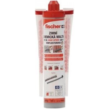 Fischer 538585 - Chemická malta 300ml, vynilesterová hybridní, FIS VL 300 T HIGH SPEED - ZIMNÍ