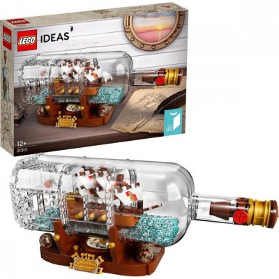 LEGO® Ideas 21313 Loď v láhvi – Zboží Živě