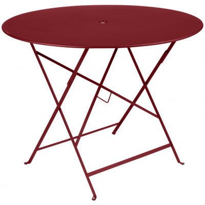 Fermob Skládací stolek Bistro 96 cm chili (jemná struktura) – Zboží Mobilmania