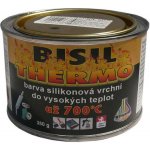 Barva BISIL žáruvzdorná silikonová 0,35kg černá matná – Sleviste.cz