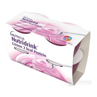 NUTRIDRINK CREME 2 KCAL PROTEIN S PŘÍCHUTÍ LESNÍHO OVOCE POR SOL 24X200G – Hledejceny.cz