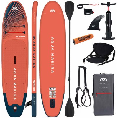 Paddleboard Aqua Marina Monster 12'0" SUPER Combo – Zbozi.Blesk.cz