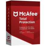 McAfee Total Protection - 5 lic. 2 roky (MCATP005U2N) – Zboží Mobilmania