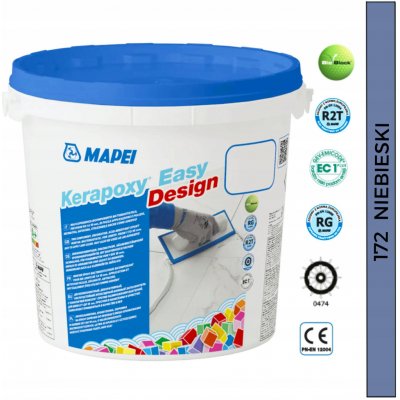 Mapei Kerapoxy Easy Design 3 kg vesmírná modř – Hledejceny.cz