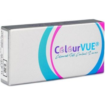 MaxVue ColorVue Big Eyes Sweet Honey tříměsíční nedioptrické 2 čočky