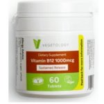 Vegetology Vitamín B12 1000 µg kyanokobalamin 60 tablet – Hledejceny.cz
