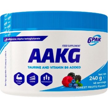 6Pak Nutrition Arginine AAKG 240g