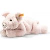 Interaktivní hračky Steiff Soft Cuddly Friends Piko prasátko růžové 28 cm