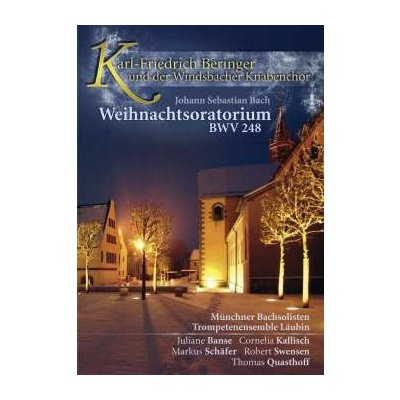 Johann Sebastian Bach - Weihnachtsoratorium Bwv 248 DVD – Hledejceny.cz