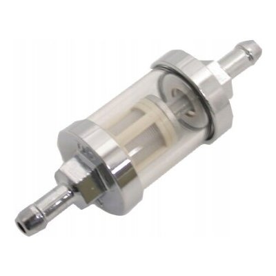 PALIVOVÝ FILTR KOVOVÝ CHROM TUNING SUZUKI HONDA 6mm – Hledejceny.cz