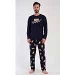Weekend pánské pyžamo dlouhé tm.modré – Zbozi.Blesk.cz