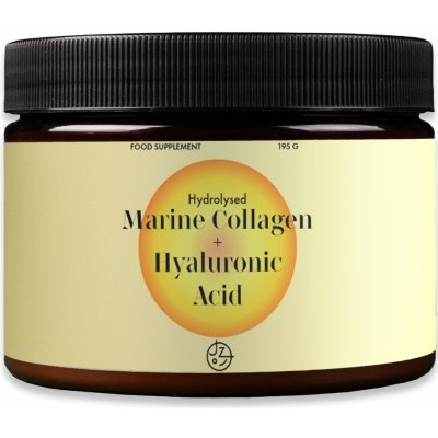 Jíme zdravě Hydrolyzovaný rybí kolagen s kyselinou hyaluronovou a vitamíny C a E mango 195 g – Zboží Dáma