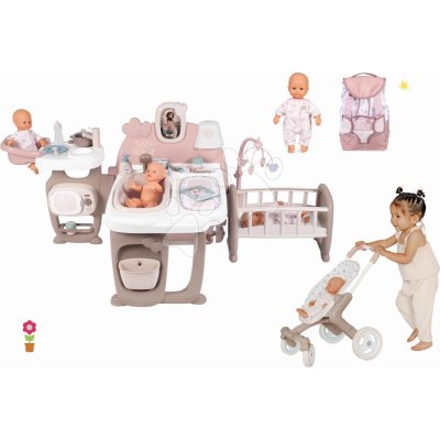 Smoby Large Doll's Play Center Natur D'Amour Baby Nurse