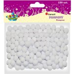 Titanum Bambulky pompony bílé 10 mm 120 ks – Hledejceny.cz