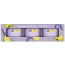 Svíčka Yankee Candle Lemon Lavender 3 x 37 g