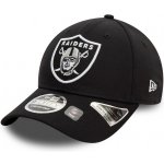 NEW ERA NFL LAS VEGAS RAIDERS 9FORTY STRETCH SNAP CAP BLACK – Zboží Mobilmania