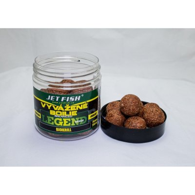 JET Fish Legend Range vyvážené boilies 250ml 24mm Biokrill – Zboží Mobilmania