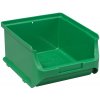 Úložný box Allit Profiplus Box, 8,2 x 13,7 x 16 cm, zelený