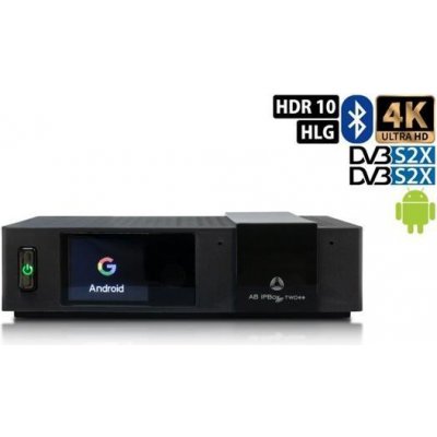 AB Com AB IPBox TWO 2xDVB-S/S2X /MPEG2/ MPEG4/ HEVC/ Android