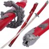 Meč pro bojové sporty Art Gladius Red Snake katana s pochvou