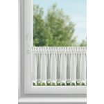 VITRÁŽKOVÁ ZÁCLONA LILI NA PÁSCE 150X30CM BÍLÁ – Hledejceny.cz
