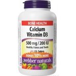 Webber Naturals Vápník + Vitamin D3 500 mg/200 IU 275 tablet – Hledejceny.cz