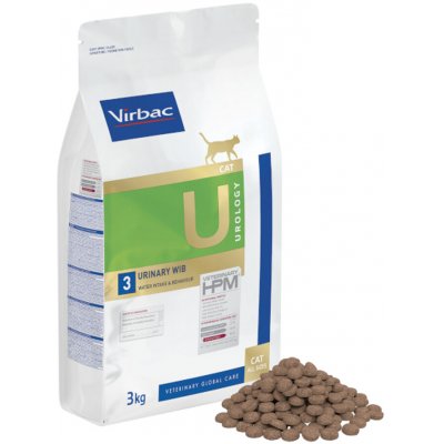 Virbac Veterinary HPM Cat Urology Water Intake & Behaviour U3 3 kg – Sleviste.cz
