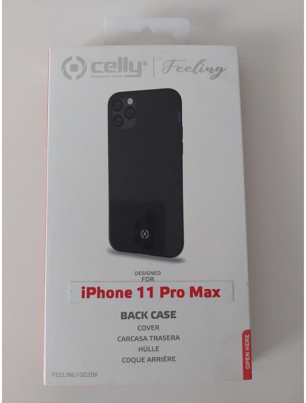 Pouzdro CELLY FEELING iPhone 11 Pro Max, černé