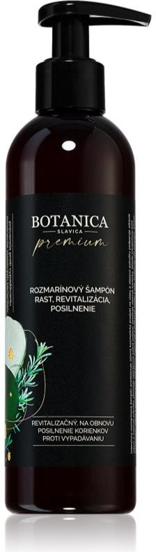 Soaphoria Botanica Slavica Rosemary intenzivní šampon pro růst vlasů a posílení od kořínků 250 ml