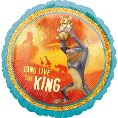 Amscan Balónek fóliový Lví král Long Live 43 cm