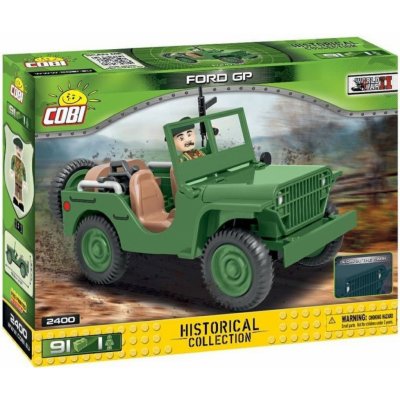 Cobi 2400 SMALL ARMY II WW: terénní automobil Ford GP, 91 k, 1 f