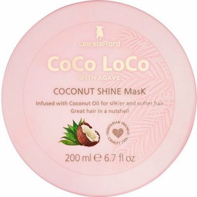 Lee Stafford CoCo LoCo Agave Coconut vyživující maska na vlasy 200 ml