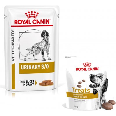 Royal Canin Veterinary Health Nutrition Dog Urinary S/O in Gravy 12 x 100 g – Sleviste.cz