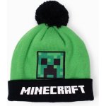 dětská zimní čepice s bambulí Minecraft Creeper – Hledejceny.cz